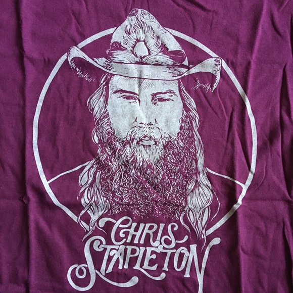 New - Genuine Chris Stapleton concert t shirt - Picture 4 of 4
